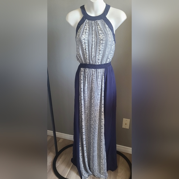Carmen Marc Valvo Maxi Dress 2 - Picture 1 of 11